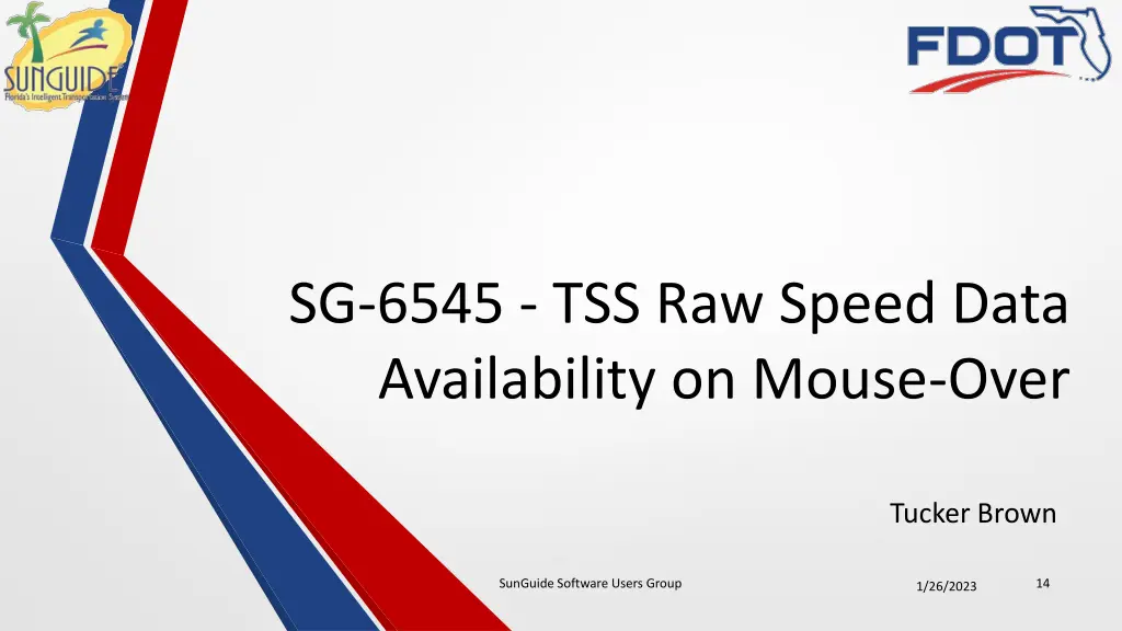 sg 6545 tss raw speed data availability on mouse