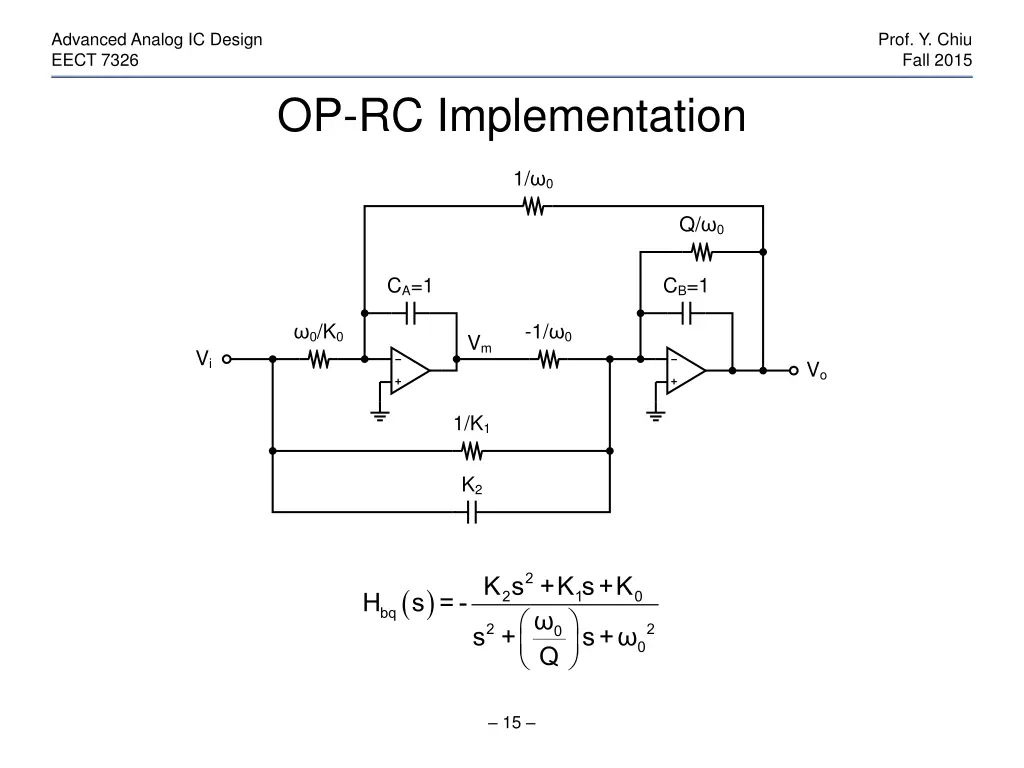 advanced analog ic design eect 7326 14