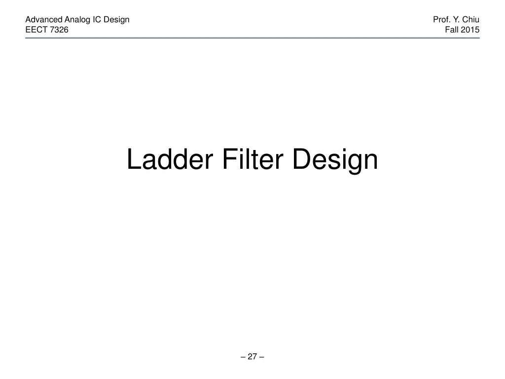 advanced analog ic design eect 7326 26