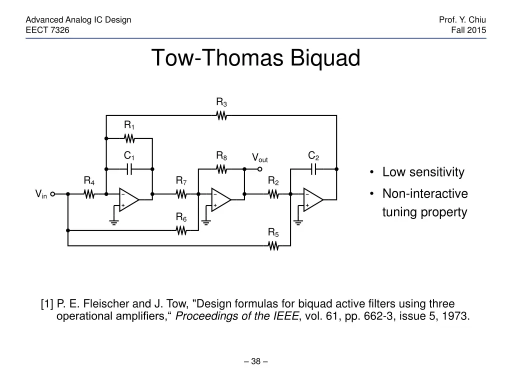 advanced analog ic design eect 7326 37