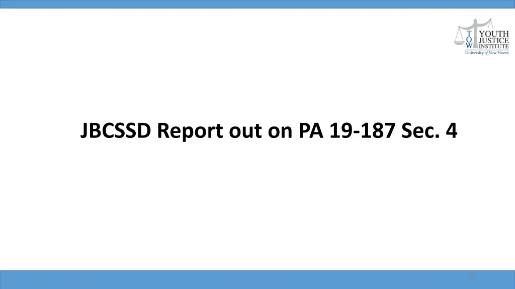 jbcssd report out on pa 19 187 sec 4