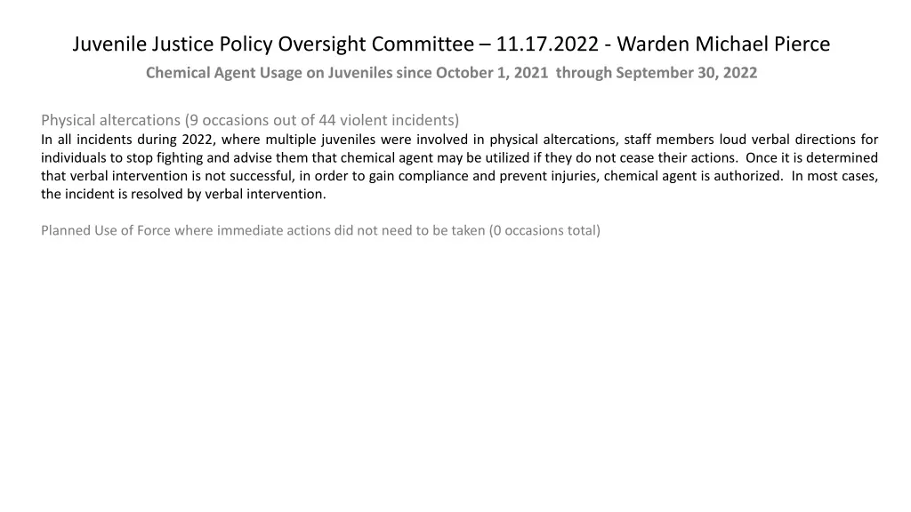 juvenile justice policy oversight committee 3