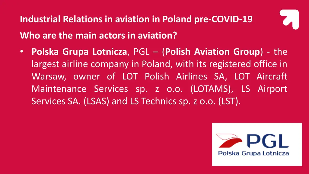 industrial relations in aviation in poland 1