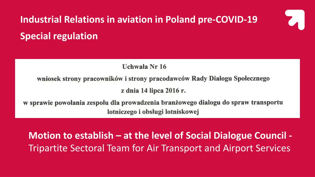 industrial relations in aviation in poland 11