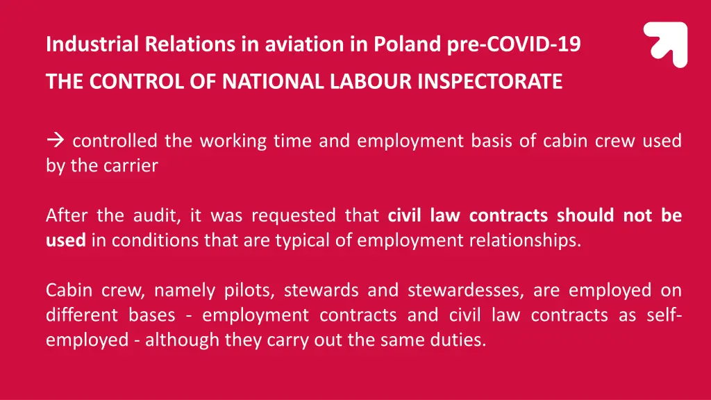 industrial relations in aviation in poland 14