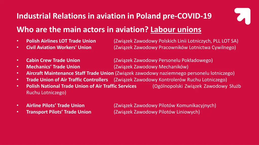 industrial relations in aviation in poland 6