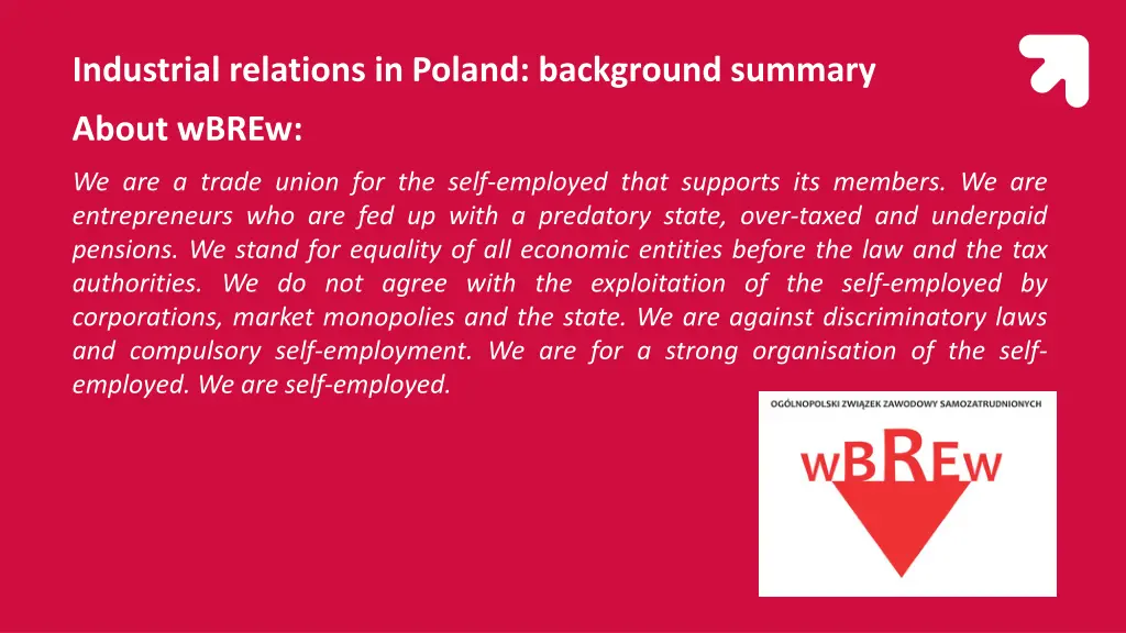 industrial relations in poland background summary 1