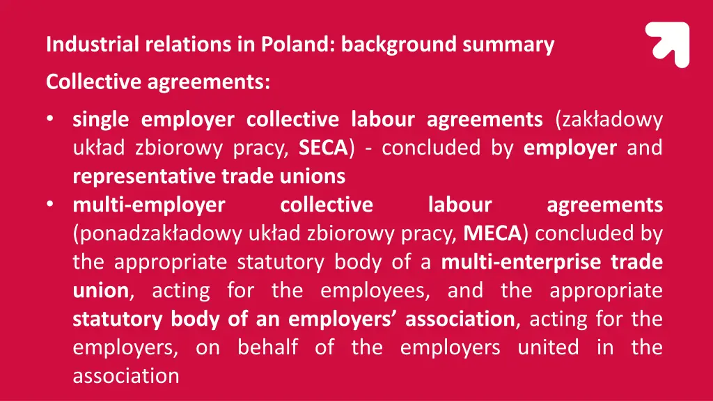 industrial relations in poland background summary 7