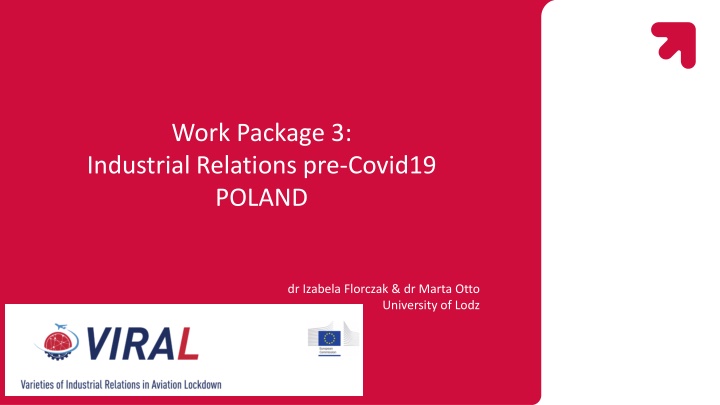 work package 3 industrial relations pre covid19