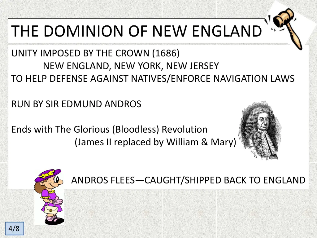 the dominion of new england