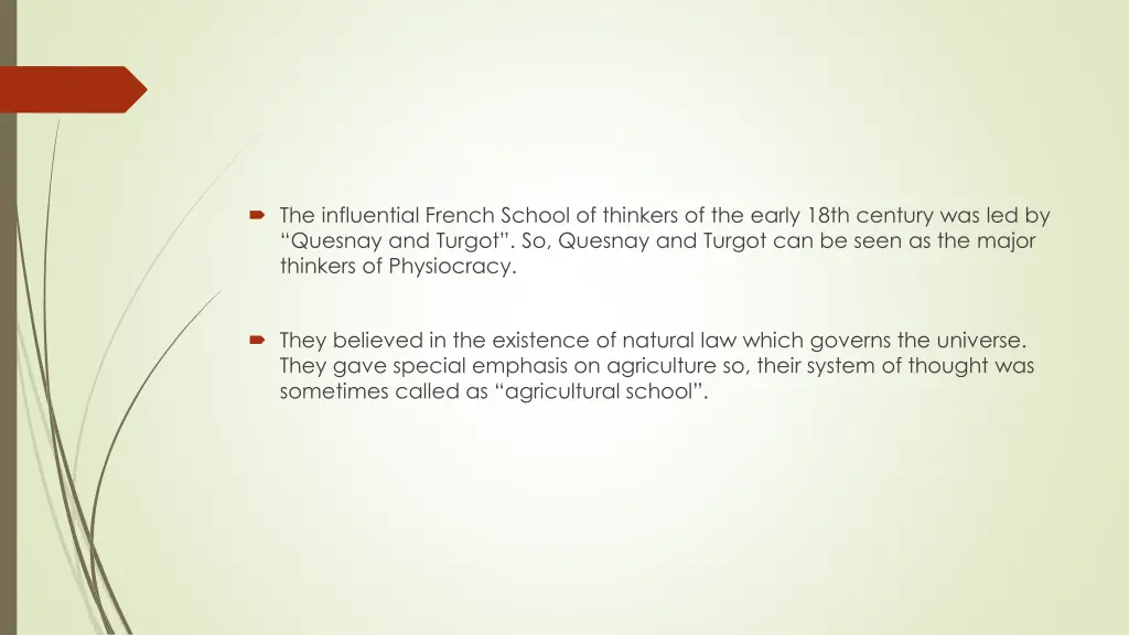 the influential french school of thinkers