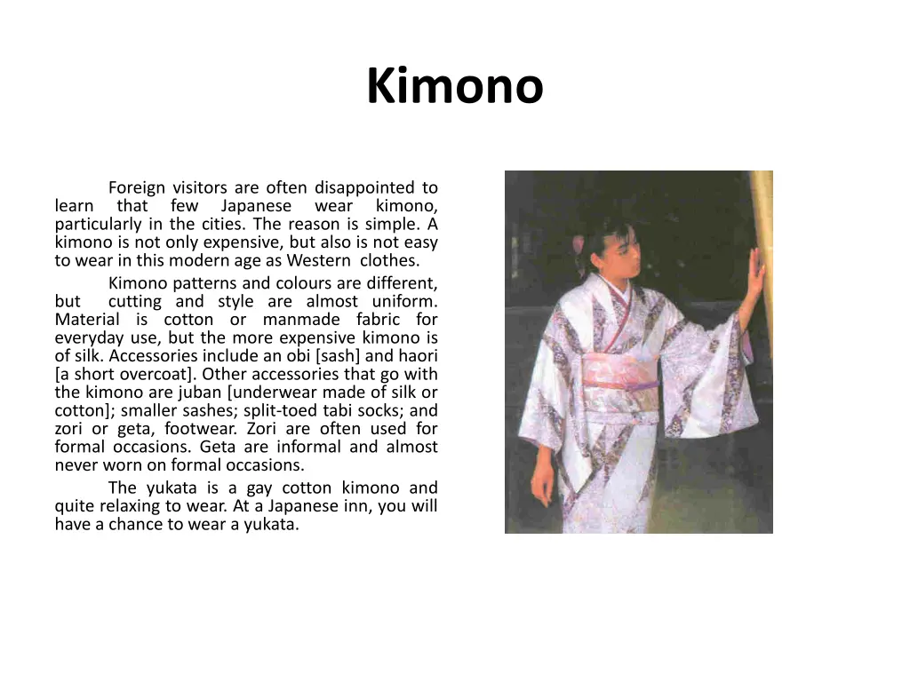 kimono