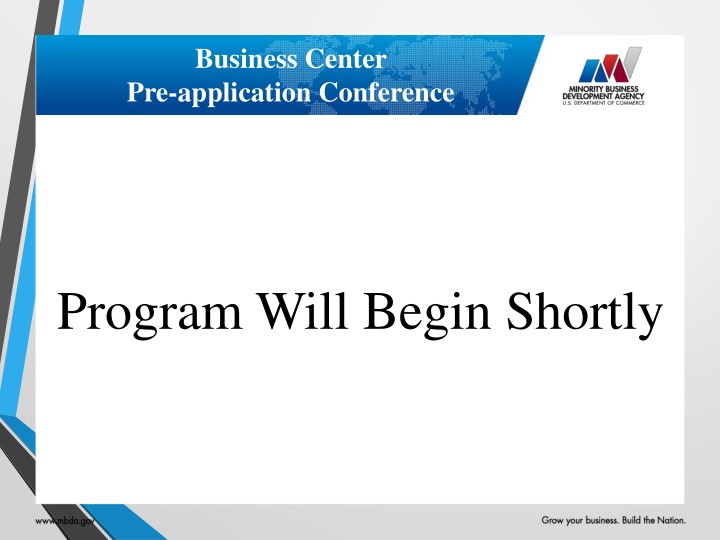 business center pre application conference