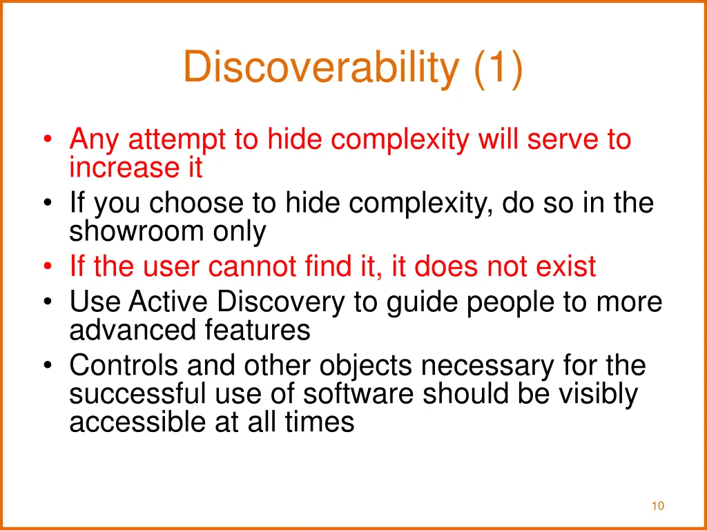 discoverability 1