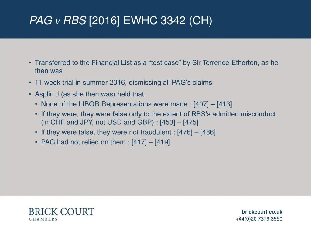 pag v rbs 2016 ewhc 3342 ch