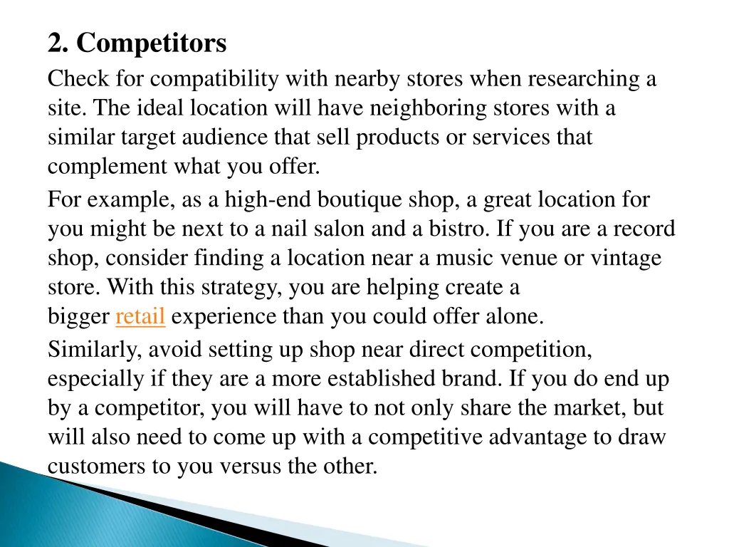 2 competitors check for compatibility with nearby