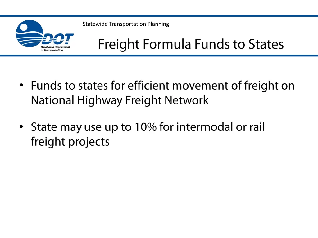 statewide transportation planning 14