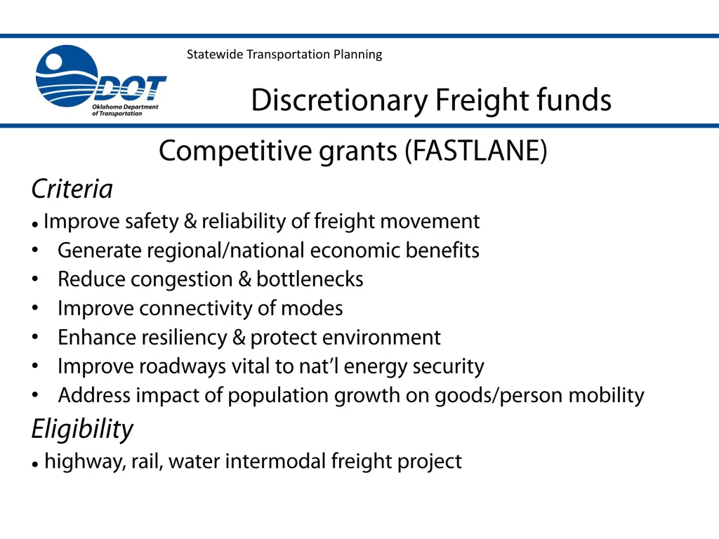 statewide transportation planning 15