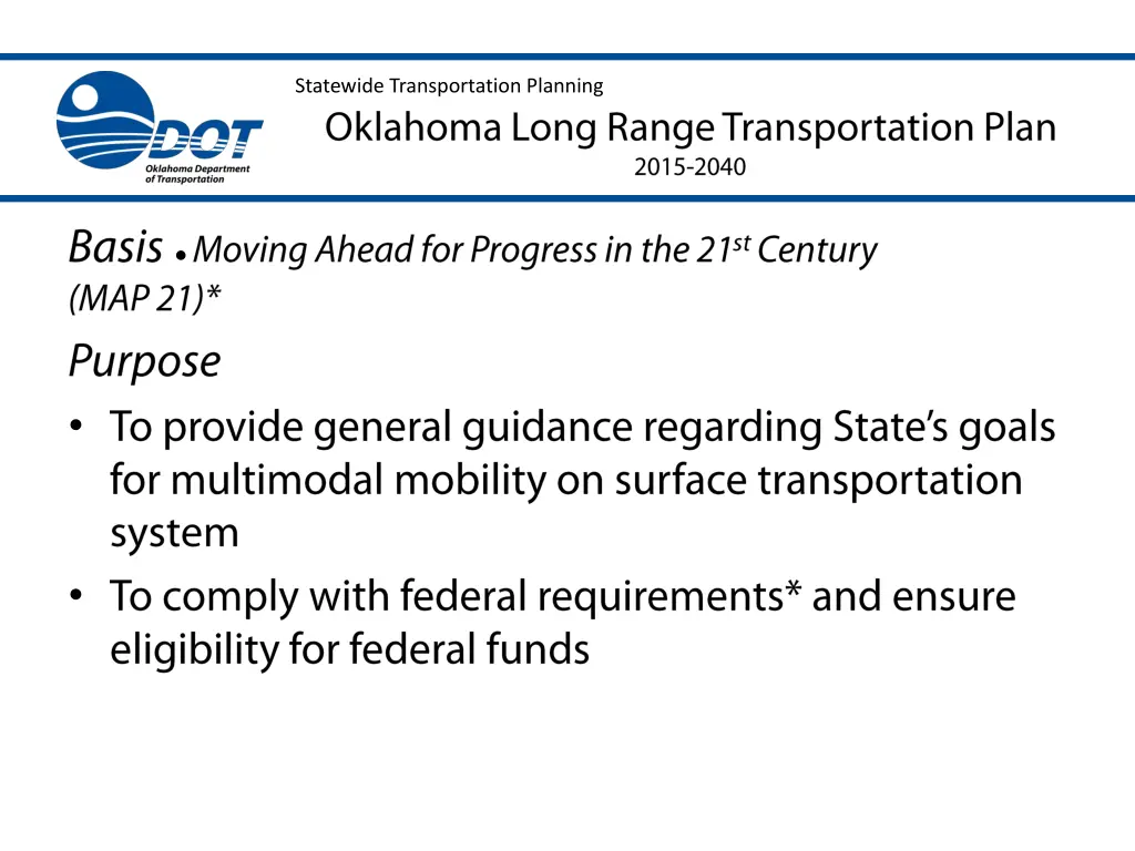 statewide transportation planning 2