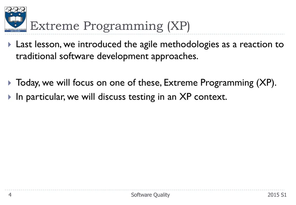 extreme programming xp