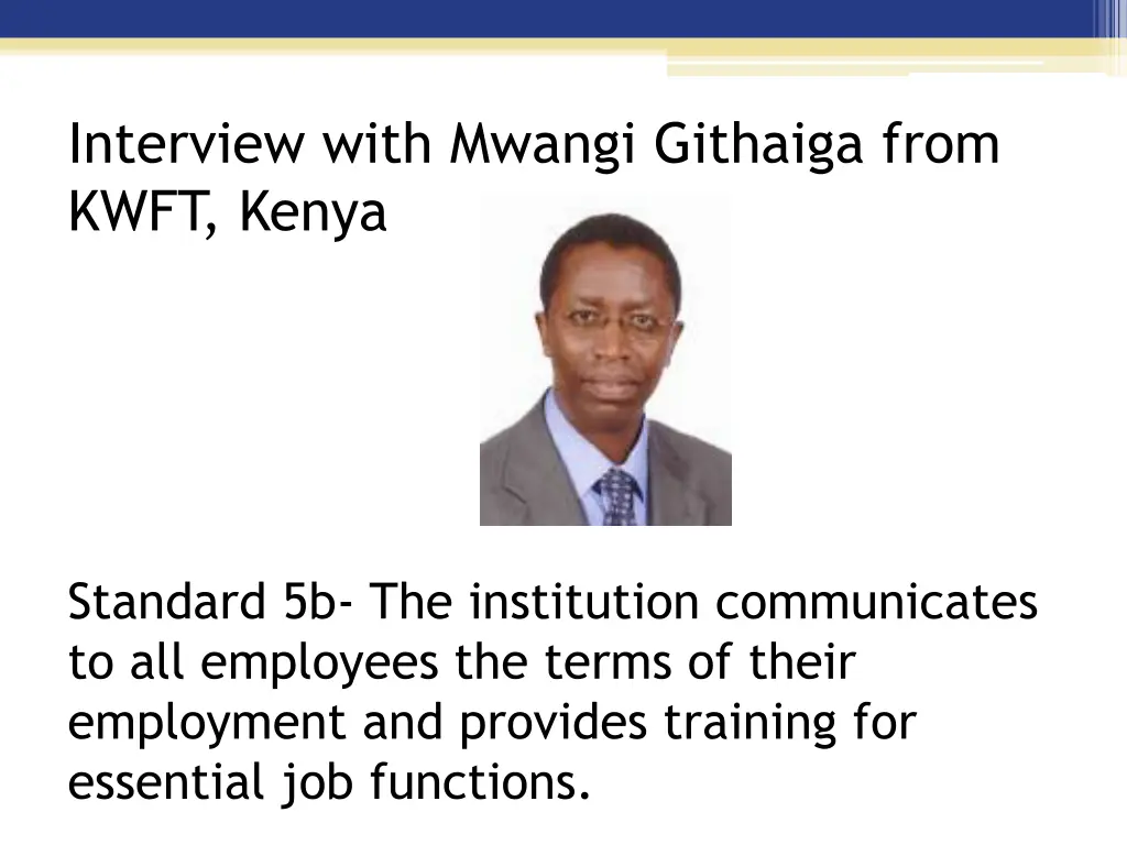 interview with mwangi githaiga from kwft kenya