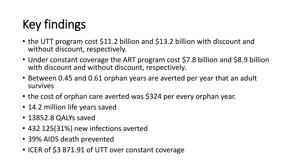 key findings key findings 1