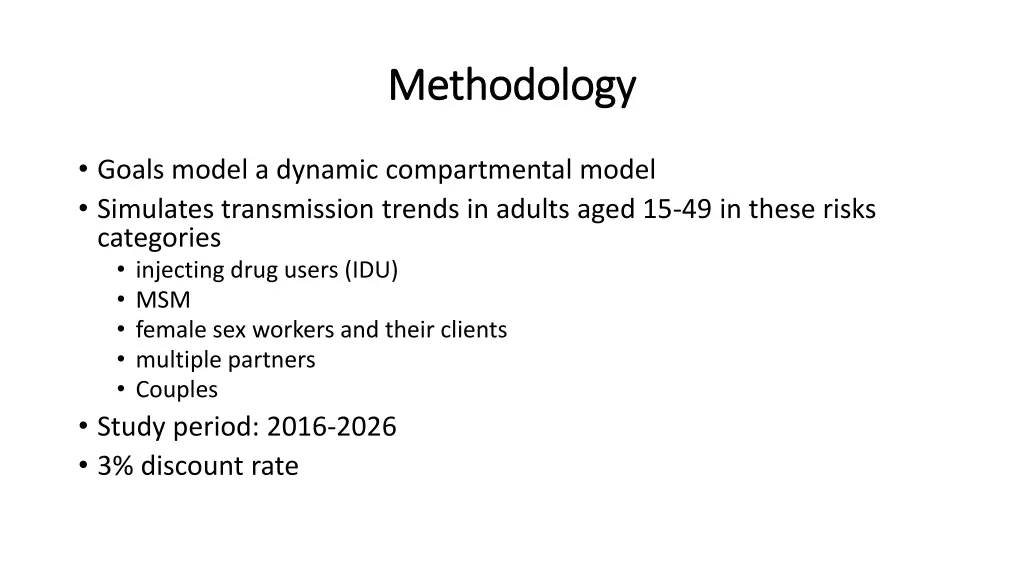 methodology methodology