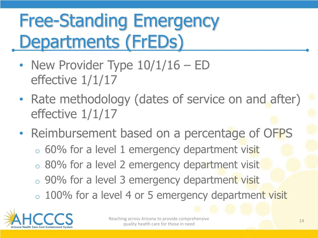 free standing emergency departments freds