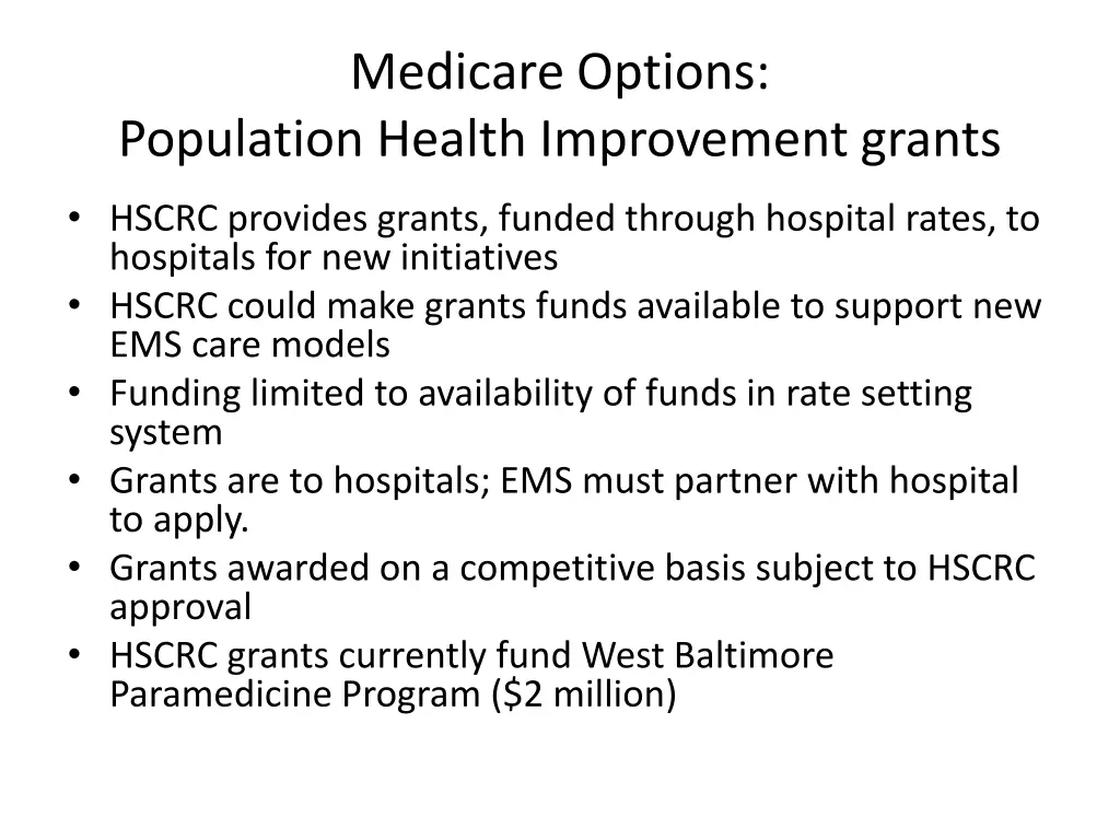 medicare options 1