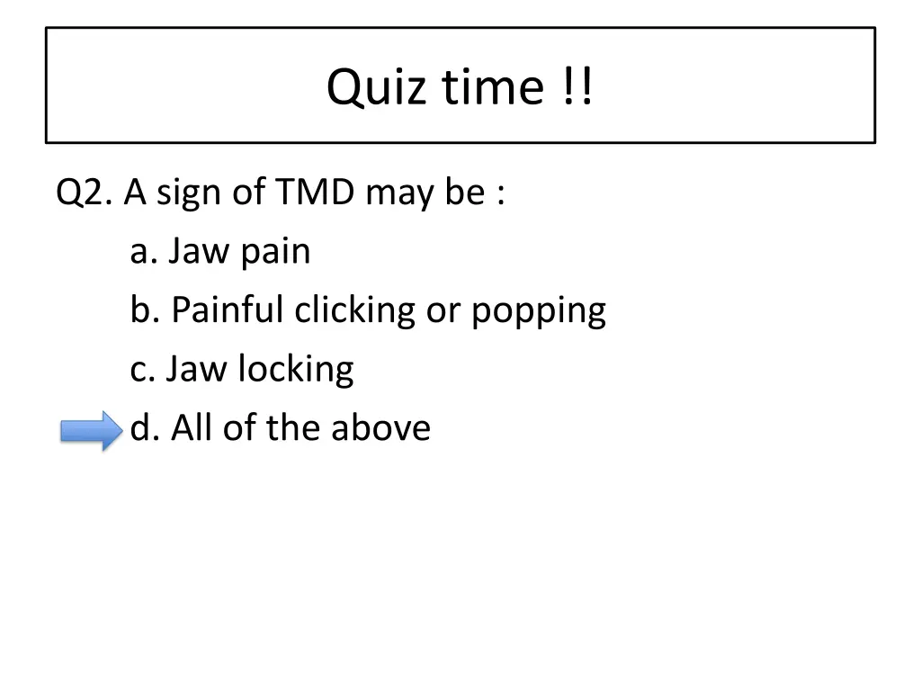 quiz time 4