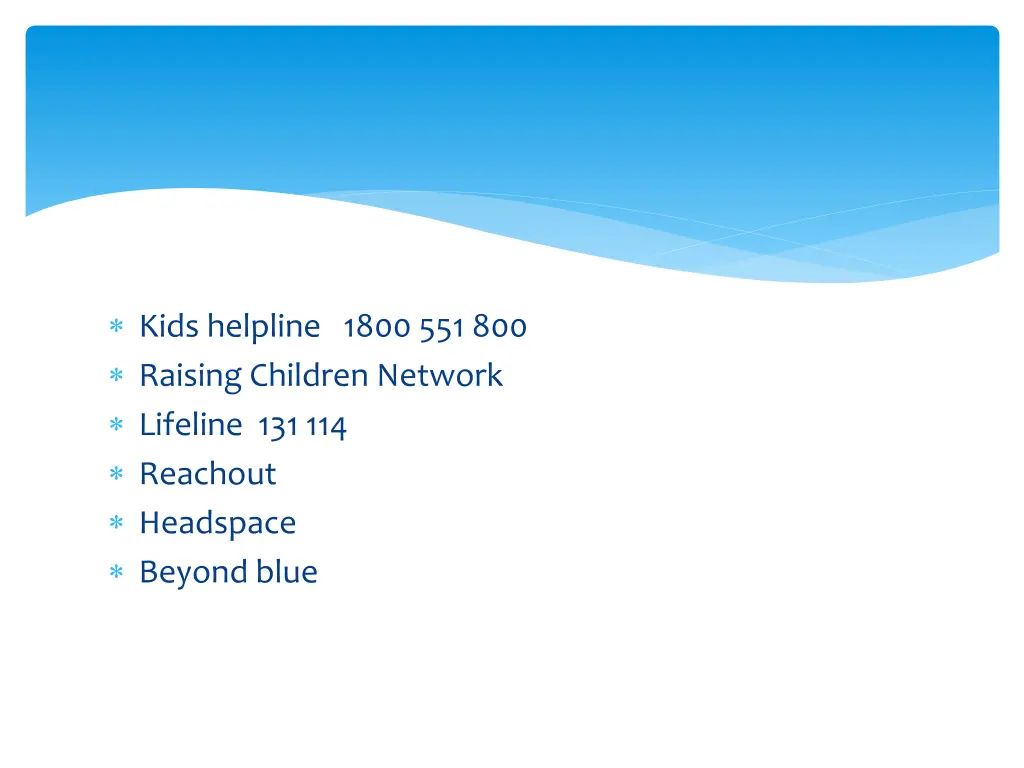 kids helpline 1800 551 800 raising children