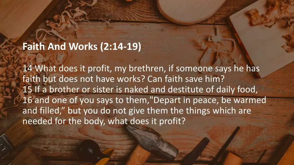 faith and works 2 14 19