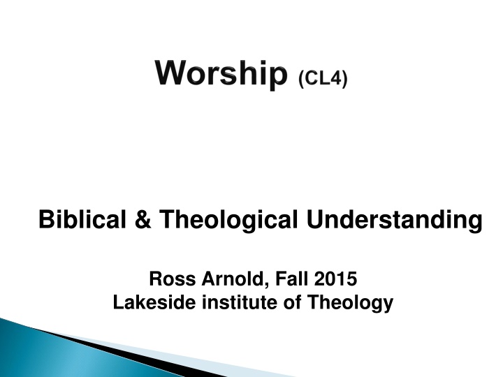 biblical theological understanding