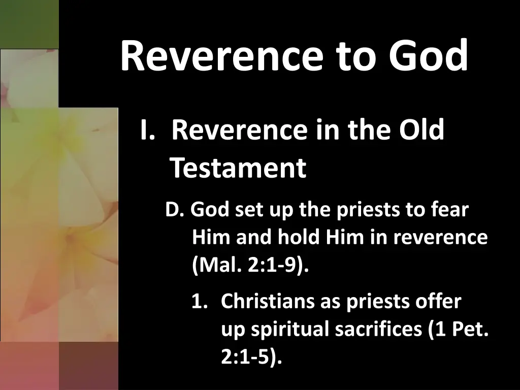 reverence to god 3