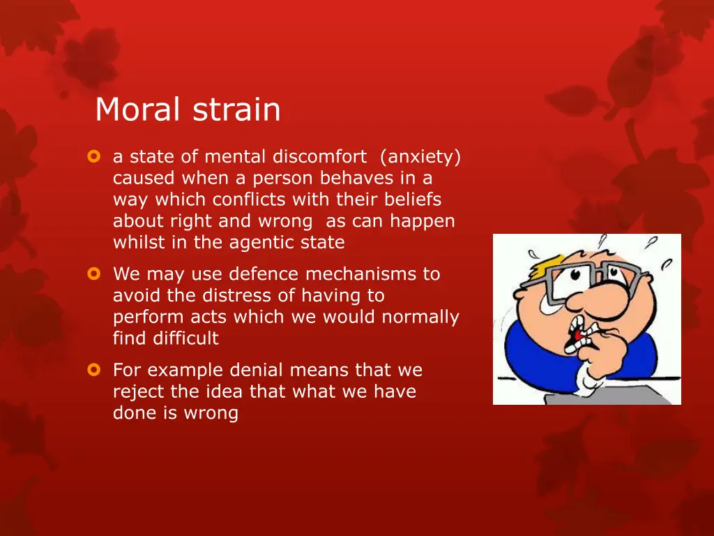 moral strain