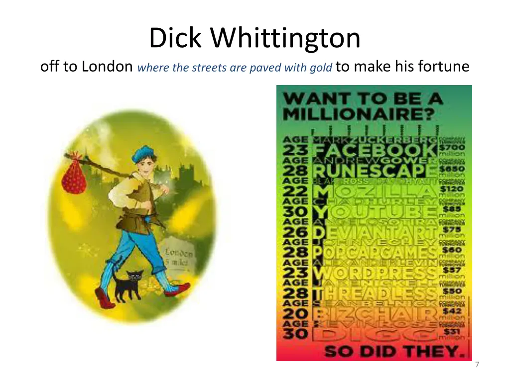 dick whittington off to london where the streets 1