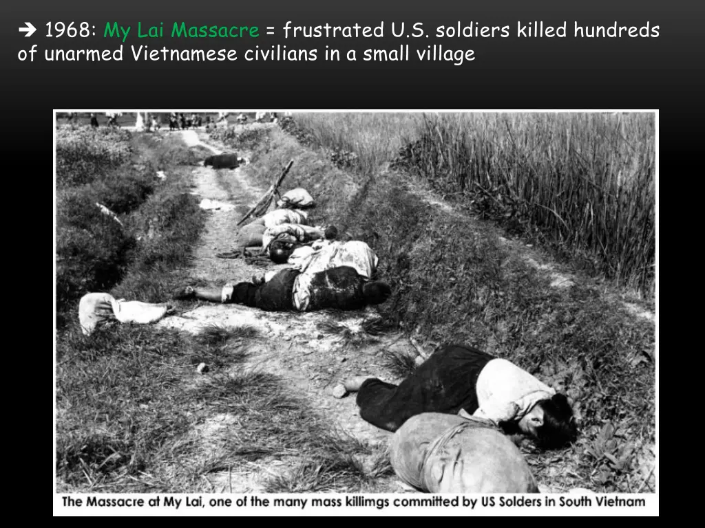 1968 my lai massacre frustrated u s soldiers