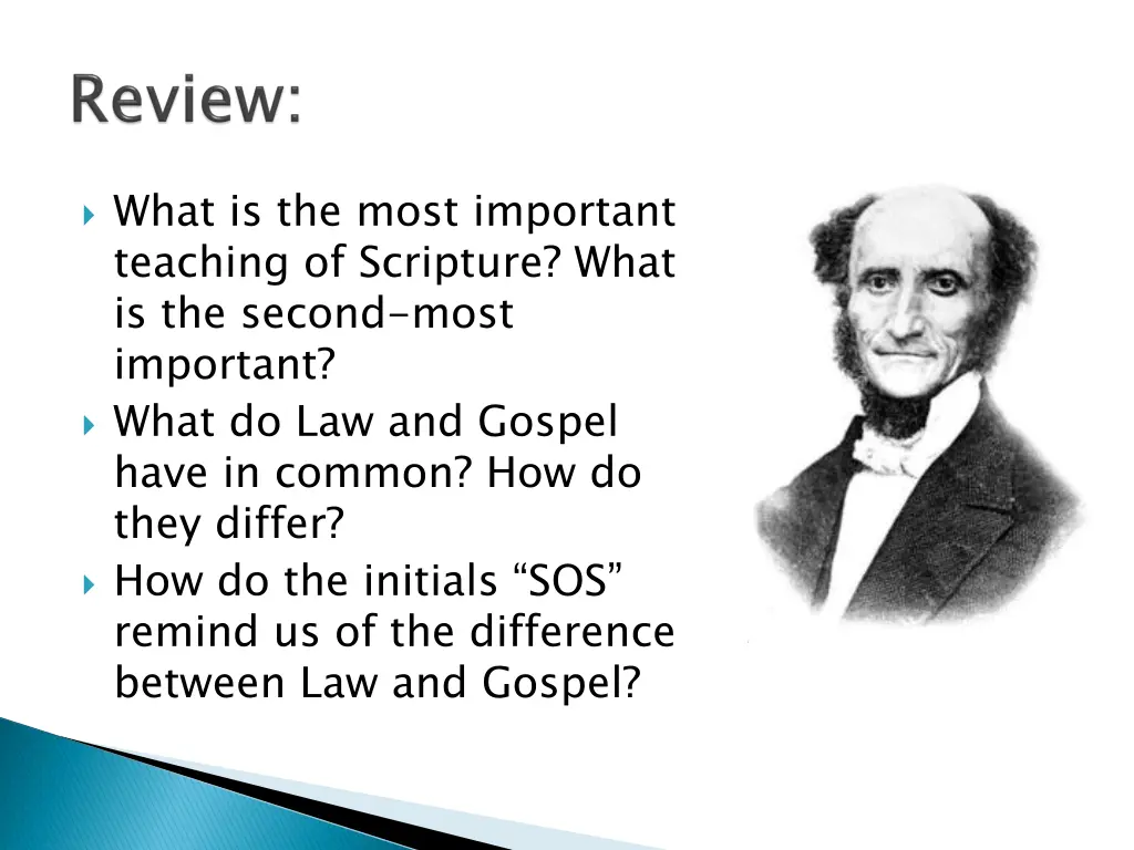 what is the most important teaching of scripture