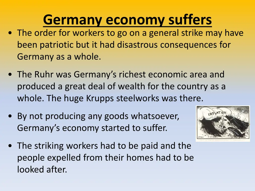 germany economy suffers the order for workers