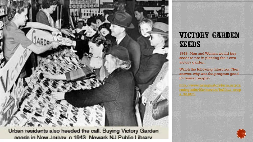 victory garden seeds