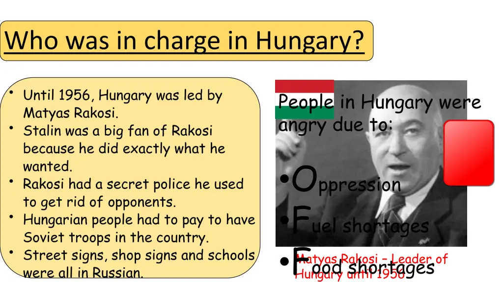 who was in charge in hungary