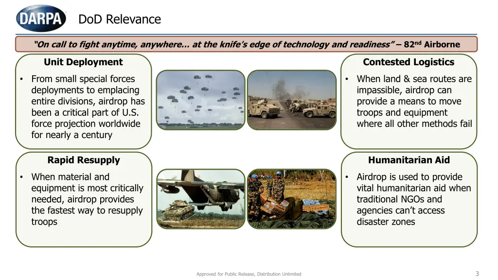 dod relevance