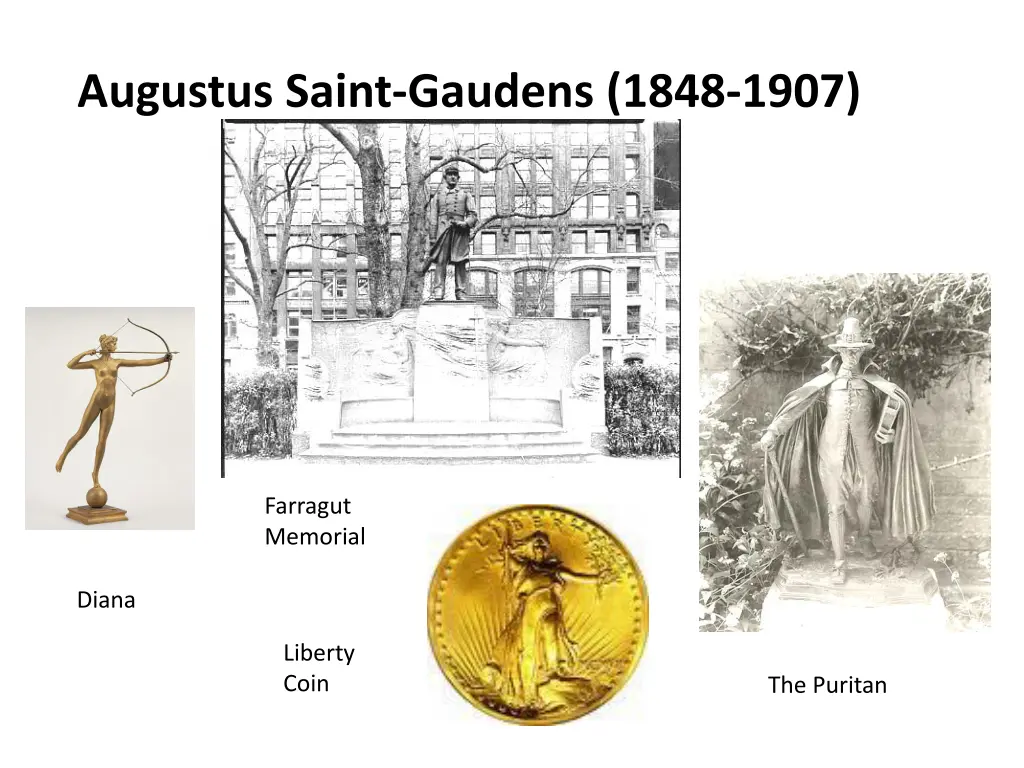 augustus saint gaudens 1848 1907 1