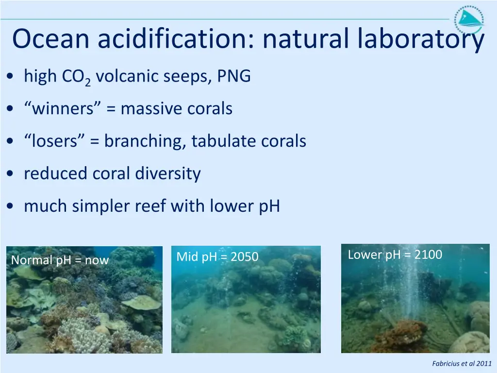 ocean acidification natural laboratory