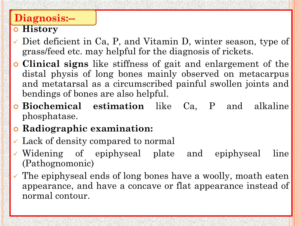 diagnosis