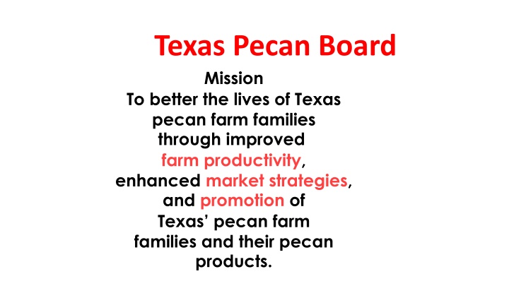 texas pecan board