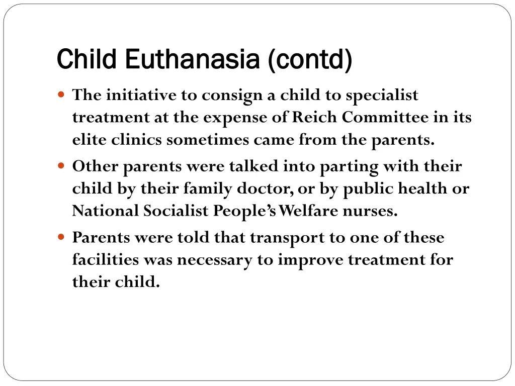 child euthanasia contd child euthanasia contd 2