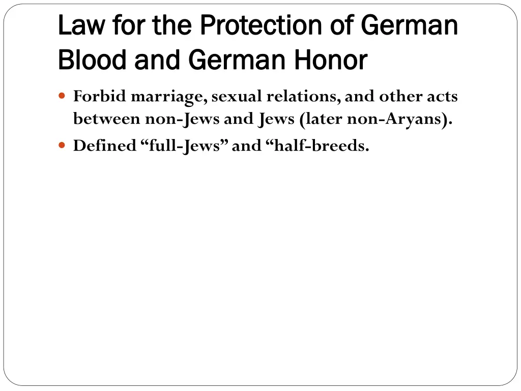 law for the protection of german