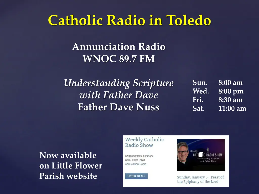 catholic radio in toledo 2