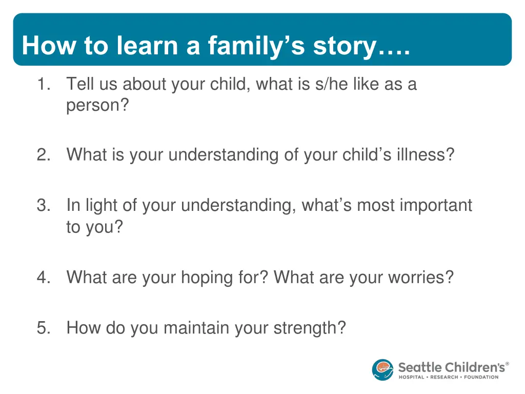 how to learn a family s story